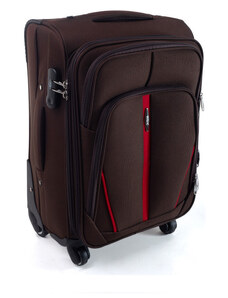 Rogal Hnedý cestovný kufor "Practical" s expanderom - veľ. M, L, XL
