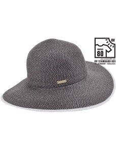SEEBERGER Letné floppy klobúk zo širšej krempou - nekrčivý a extra ľahký UV 80