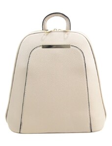 Jessica Bags Elegantný menší dámsky batôžtek / kabelka svetlá krémová
