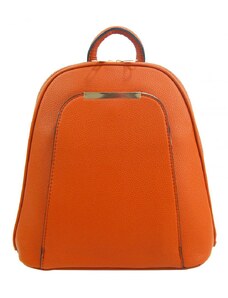 Jessica Bags Elegantný menší dámsky batôžtek / kabelka oranžová