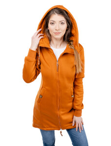 Women's Extended Sweatshirt GLANO - orange