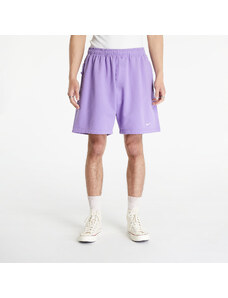 Pánske kraťasy Nike Solo Swoosh Men's French Terry Shorts Space Purple/ White