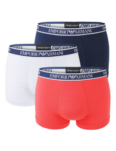 EMPORIO ARMANI - boxerky 3PACK stretch cotton fashion eclisse & bitter Armani logo - limited edition