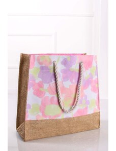 Verde Viacfarebná kvetovaná plážová taška Lilly