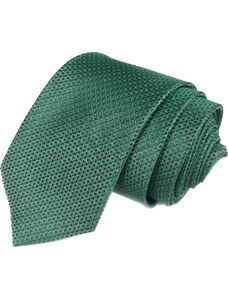 zelená kravata s drobným vzorom