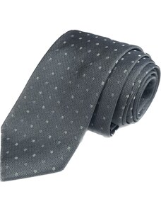 svetlo-sivá kravata so sivými bodkami