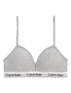 Calvin Klein Underwear Podprsenka sivá melírovaná / čierna / biela