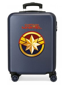 JOUMMA BAGS Detský ABS cestovný kufor AVENGERS Capitan Marvel, 55x38x20cm, 34L, 2471762