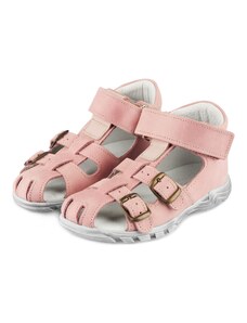 Vlnka Detské kožené sandále Zuzu ružová veľkosti obuvi - deti 27