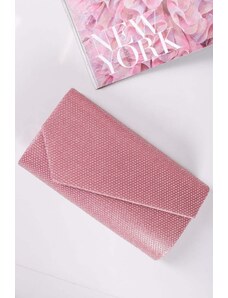 Paris Style Ružová spoločenská kabelka Allegra