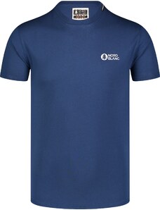 Nordblanc Modré pánske tričko z organickej bavlny SAILBOARD