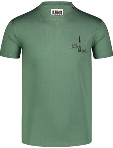 Nordblanc Zelené pánske tričko z organickej bavlny AVENUE