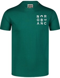 Nordblanc Zelené pánske tričko z organickej bavlny COMPANY