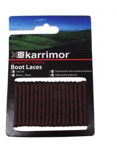 Karrimor Shoe Laces Brown/Black