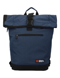 Veľký moderný batoh tmavo modrý - Enrico Benetti Simon tmavo modra