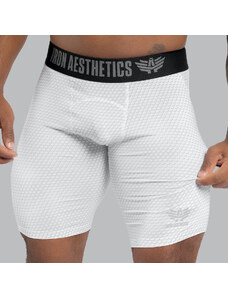 Funkčné šortky Iron Aesthetics Evolution, biele