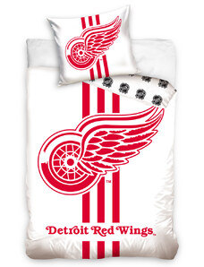 Detroit Red Wings obliečky na jednu posteľ TIP White