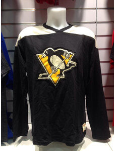 CCM Pittsburgh Penguins pánske tričko s dlhým rukávom Long Sleeve Crew 15
