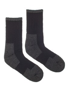 Fusakle Vlnené ponožky Vlnáč Termo čierny