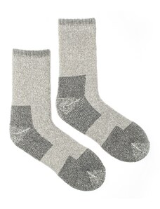 Fusakle Vlnené ponožky Vlnáč Termo šedý
