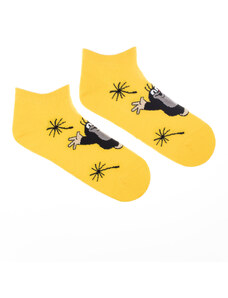Fusakle Členkové ponožky Krtek žltý