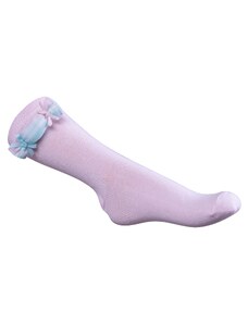 DAGA Dievčenské ponožky s ozdobou cukríka ružové SWEET DREAMS
