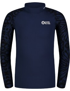 Nordblanc Modré detské tričko s UV ochranou SEASHELL