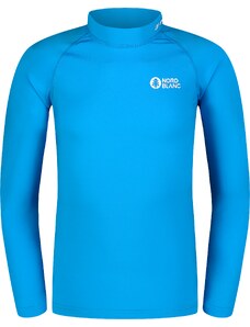 Nordblanc Modré detské tričko s UV ochranou SEASHELL