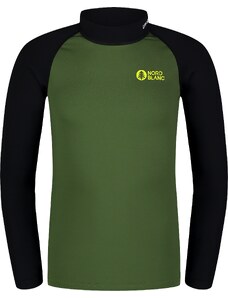 Nordblanc Zelené detské tričko s UV ochranou SEASHELL