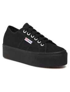 Superga Womens 2211 COTW Canvas Pumps Black GLAMI.sk