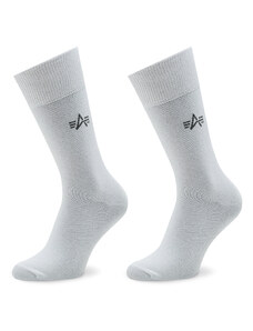 Súprava 3 párov vysokých pánskych ponožiek Alpha Industries