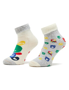 Súprava 2 párov vysokých detských ponožiek United Colors Of Benetton