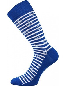 WOODOO farebné veselé ponožky Lonka - KOTVY - 1 pár