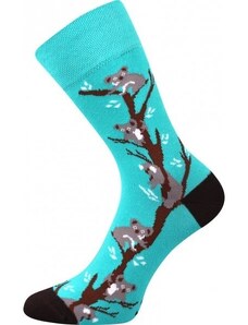 WOODOO farebné veselé ponožky Lonka - KOALA - 1 pár