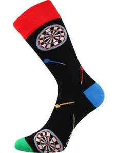 WOODOO farebné veselé ponožky Lonka - ŠIPKY - 1 pár
