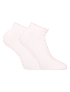2,5PACK ponožky Nedeto nízké bambusové biele (2,5NDTPN100)
