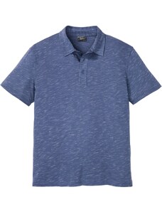 bonprix Polo tričko s krátkym rukávom, farba modrá