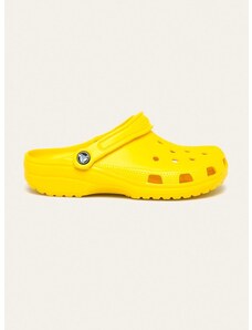 Šľapky Crocs Classic žltá farba, 207431