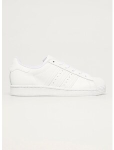 adidas Originals - Detské topánky Superstar J EF5399, biela farba