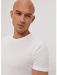 Tričko Polo Ralph Lauren pánske, biela farba, jednofarebné