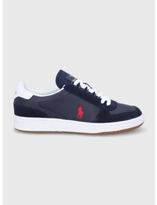 Topánky Polo Ralph Lauren tmavomodrá farba