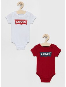 Body pre bábätká Levi's biela farba
