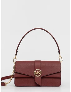 Michael Kors Jet Set Large Saffiano Leather Crossbody Bag- Barolo