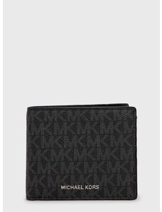 Peňaženka Michael Kors pánsky, čierna farba