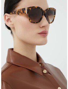 Slnečné okuliare Michael Kors BAJA dámske, hnedá farba, 0MK2164