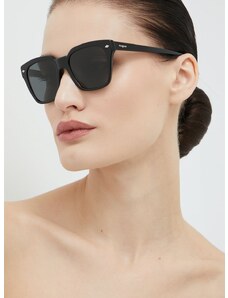 Slnečné okuliare VOGUE dámske, čierna farba