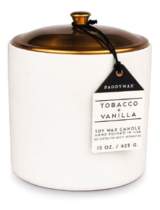 Paddywax Voňavá sójová sviečka Tobacco & Vanilla 425 g
