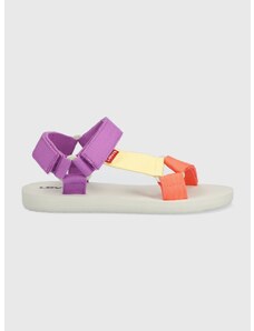 Detské sandále Levi's fialová farba