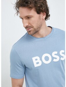 Boss Orange Bavlnené tričko BOSS BOSS CASUAL pánske,s potlačou,50481923