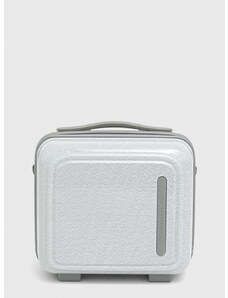 Kozmetická taška Mandarina Duck LOGODUCK+ GLITTER šedá farba, P10GXN01
